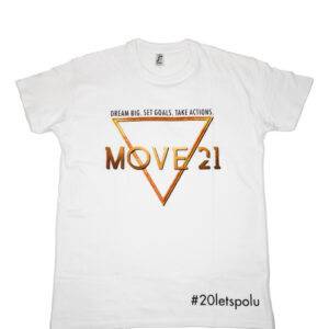 Move 21 triko pánské - výroční 20 let - bílé